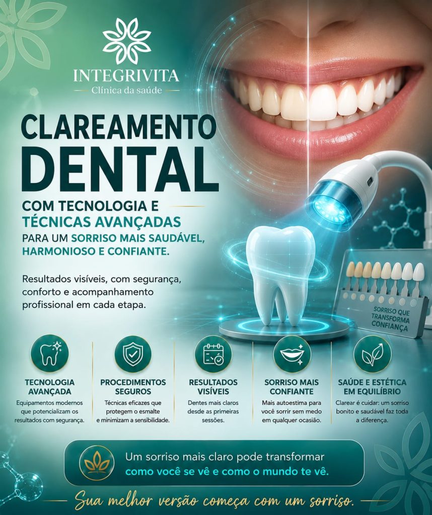 Clareamento dental: tecnologia, técnicas avançadas e o impacto de um sorriso mais confiante